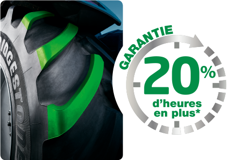 VX-TRACTOR garantie 20% d'heures en plus